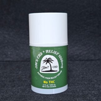Jim’s CBD + DMSO Pain Relief Cream 1000 mg (1.7 oz.)